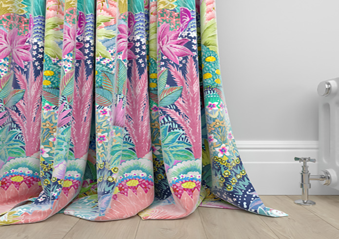 Kolkata Velvet, Rainbow - Made to Measure Curtain - Image 6